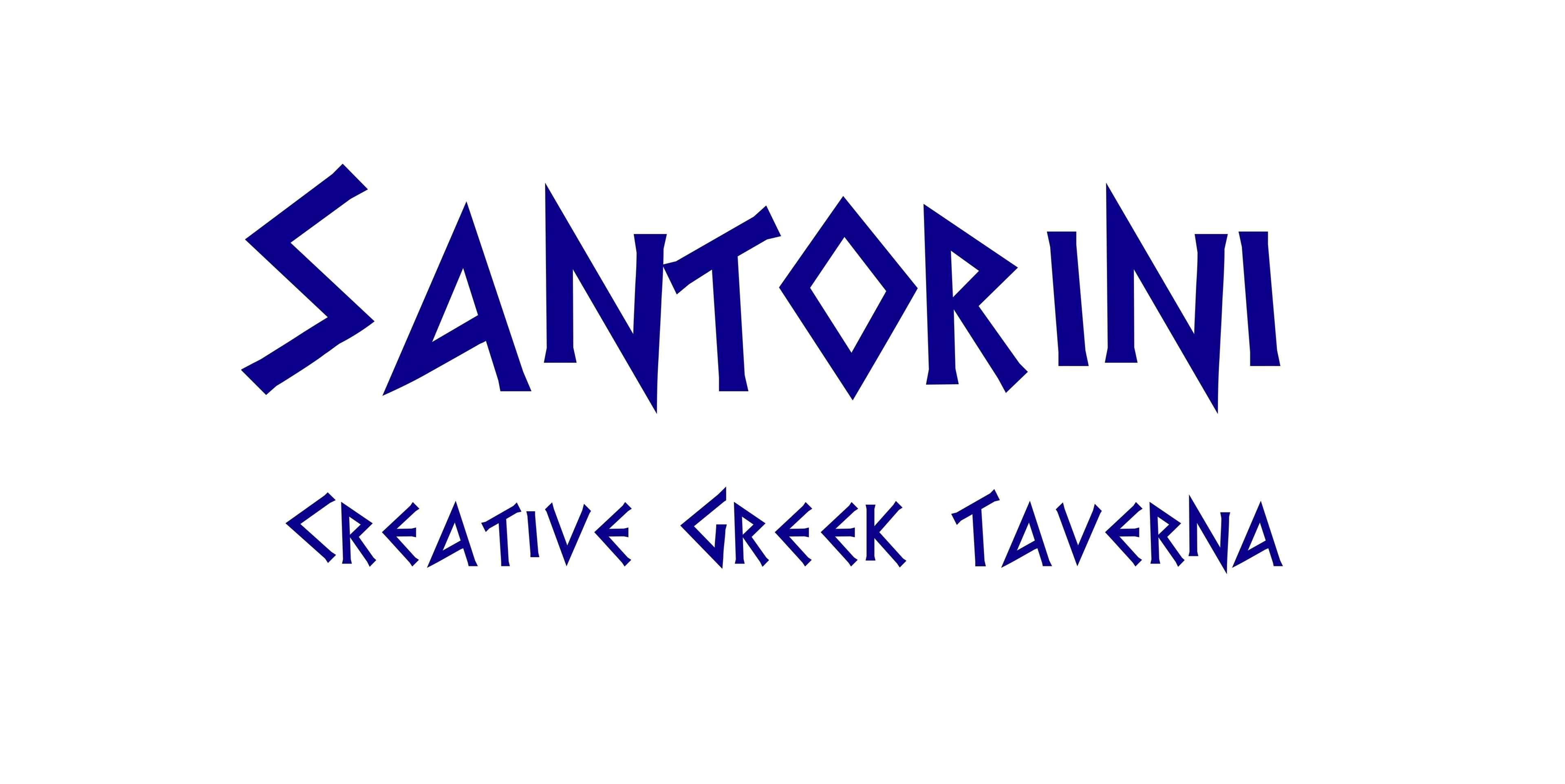 Hilton Alexandria Corniche Hotel Exteriér fotografie Santorini Creative Greek Taverna logo